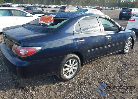 2003 Lexus Es 300 from USA, damaged, VIN JTHBF30G330139919